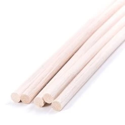 Lieblingstoys 5-er Pack Rohrstöcke Geschält 8 Mm