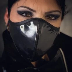 Alltagsmaske »Vinyle Noir« Von Patrice Catanzaro -JOYDIVISION Geschäft Alltagsmaske Vinyle Noir von Patrice Catanzaro.KL131 00 2f4