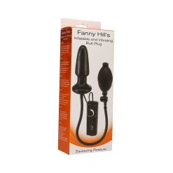 Latextoys Analplug Fanny Hill Mit Pumpe Und Vibration