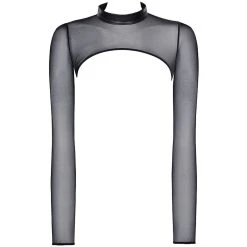 Axami Bolero-Bluse Aus Zartem Tüll-Gewebe 9 Axami Bolero-Bluse Aus Zartem Tüll-Gewebe -JOYDIVISION Geschäft Axami Bolero Bluse aus zartem Tuell Gewebe.T0296 00 2f4