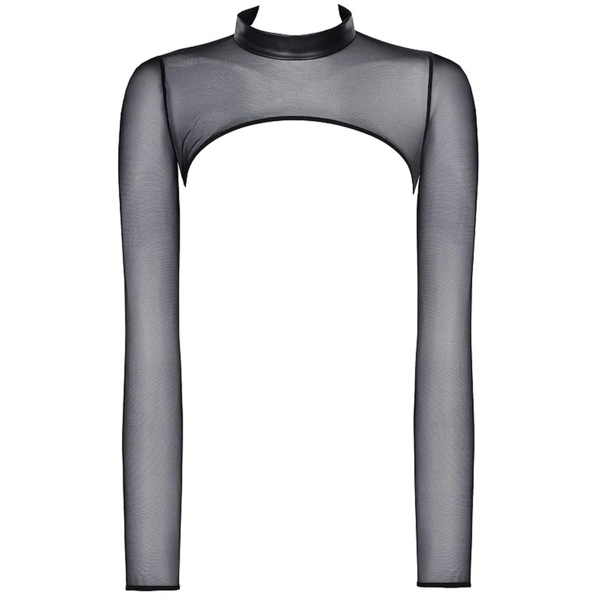 Axami Bolero-Bluse Aus Zartem Tüll-Gewebe 5 Axami Bolero-Bluse Aus Zartem Tüll-Gewebe – Bild 3