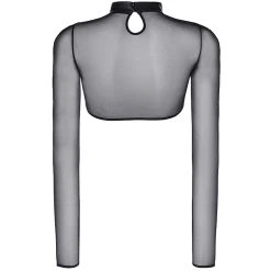 Axami Bolero-Bluse Aus Zartem Tüll-Gewebe 10 Axami Bolero-Bluse Aus Zartem Tüll-Gewebe -JOYDIVISION Geschäft Axami Bolero Bluse aus zartem Tuell Gewebe.T0296 00 3f4
