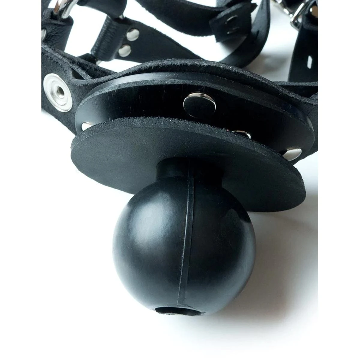 Ballgag Harness »The Stockroom« Mit Dildo Ring 6 Ballgag Harness »The Stockroom« Mit Dildo Ring – Bild 4