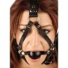 Pure BDSM Ballgag Knebelharness Aus Leder 2 Pure BDSM Ballgag Knebelharness Aus Leder -JOYDIVISION Geschäft Ballgag Knebelharness aus Leder.KN008 01 f4
