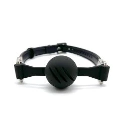 Ballknebel Ball Gag »Air« Silikon Schwarz - Black Swan DesignZ -JOYDIVISION Geschäft Ballknebel Ball Gag Air Silikon schwarz Black Swan DesignZ.KN080 01 2f4