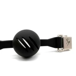 Ballknebel Ball Gag »Air« Silikon Schwarz - Black Swan DesignZ -JOYDIVISION Geschäft Ballknebel Ball Gag Air Silikon schwarz Black Swan DesignZ.KN080 01 3f4