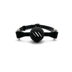 Ballknebel Ball Gag »Air« Silikon Schwarz - Black Swan DesignZ -JOYDIVISION Geschäft Ballknebel Ball Gag Air Silikon schwarz Black Swan DesignZ.KN080 01 5f4