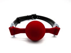 Ballknebel Ball Gag »Full« Silikon Rot - Black Swan DesignZ -JOYDIVISION Geschäft Ballknebel Ball Gag Full Silikon rot Black Swan DesignZ.KN117 00 3f3