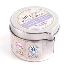 Stuwa Bio Massagekerze Lavendel Natura