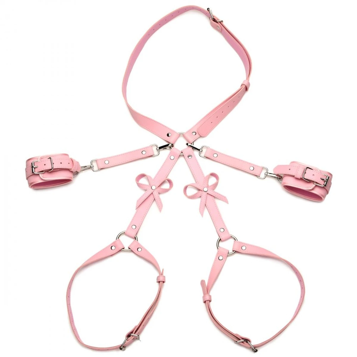 Lieblingsteile Bondage Harness Mit Schleifchen | Pink 7 Lieblingsteile Bondage Harness Mit Schleifchen | Pink – Bild 5