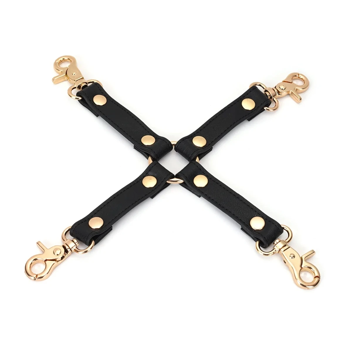 Bondage Hogtie-Connector »Dark Secret« Aus Leder »LiebeSeele« 3 Bondage Hogtie-Connector »Dark Secret« Aus Leder »LiebeSeele«