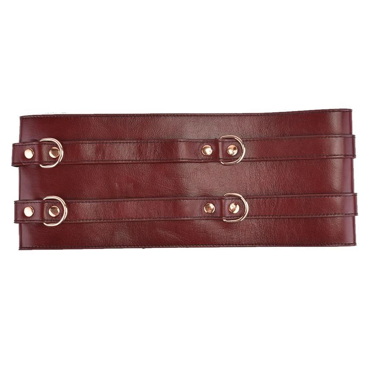 Bondagegürtel »Wine Red« Aus Leder Von »LiebeSeele« 5 Bondagegürtel »Wine Red« Aus Leder Von »LiebeSeele« – Bild 3