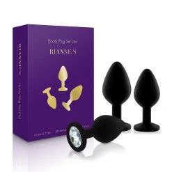 Lieblingstoys Booty Plug Set »Rianne S« Aus Silikon