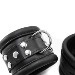 Hausmarke Breite Handfesseln Aus Leder - Abschließbar -JOYDIVISION Geschäft Breite Handfesseln aus Leder abschlie bar.L0205 00 2f4