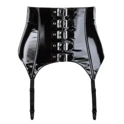 Lieblingsteile Breiter Strapsgürtel »Shiny« Aus Schwarz-glänzendem Lack 10 Lieblingsteile Breiter Strapsgürtel »Shiny« Aus Schwarz-glänzendem Lack -JOYDIVISION Geschäft Breiter Strapsguertel Shiny aus schwarz glaenzendem Lack.T0029 01 2f4