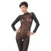 Lieblingsteile Catsuit Mit Spitzenkragen Ouvert In Schwarz -JOYDIVISION Geschäft Catsuit mit Spitzenkragen ouvert in schwarz.T0016 00 f4