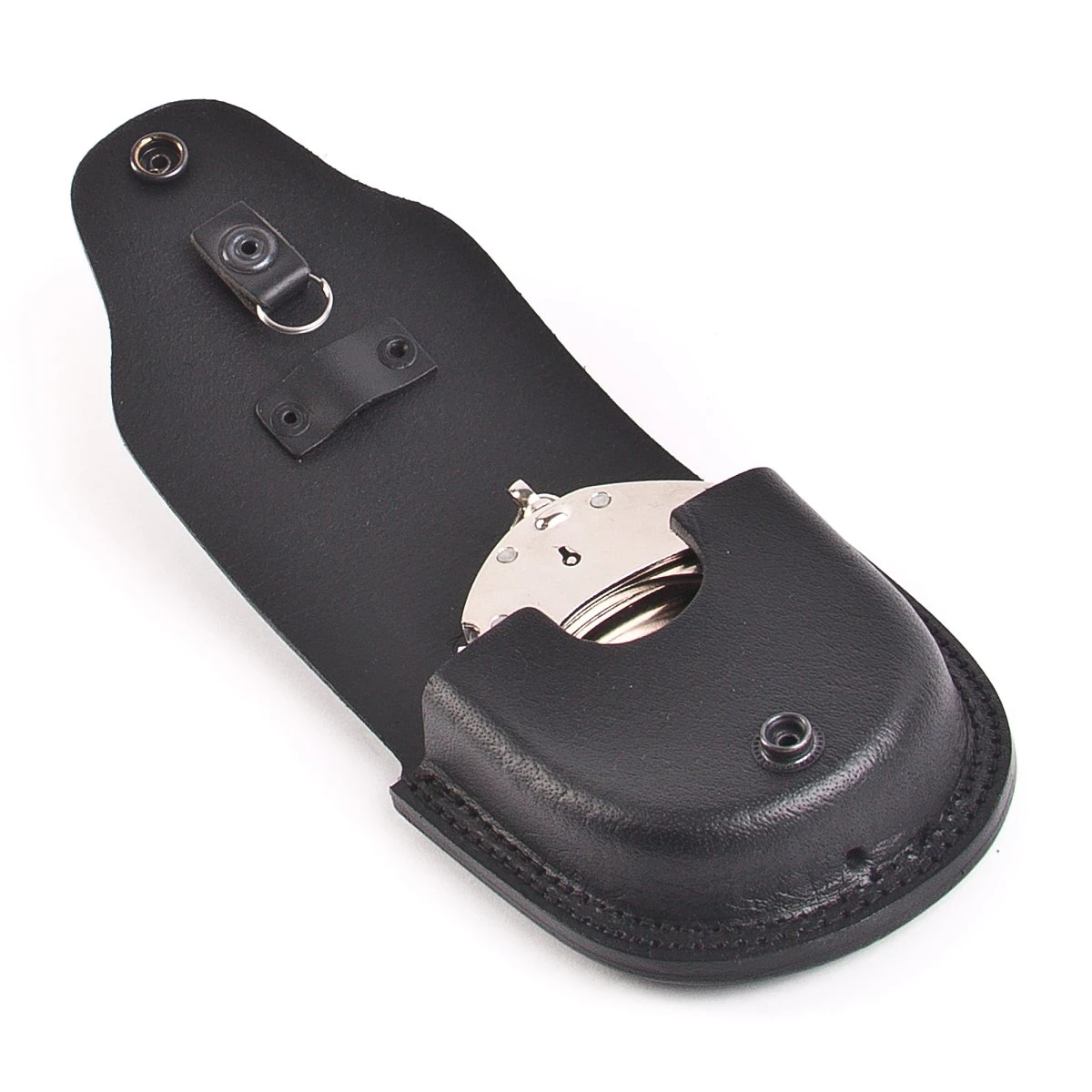 Clejuso Handschellenholster Aus Leder 4 Clejuso Handschellenholster Aus Leder – Bild 2