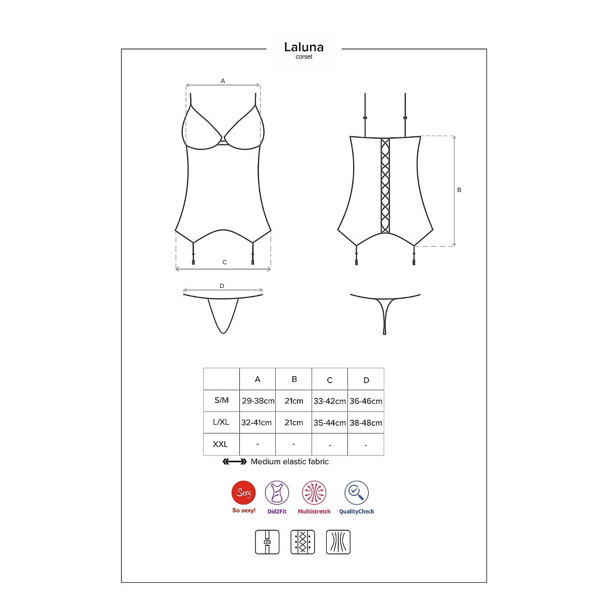 Corsage »Laluna« Von Obsessive 7 Corsage »Laluna« Von Obsessive – Bild 5