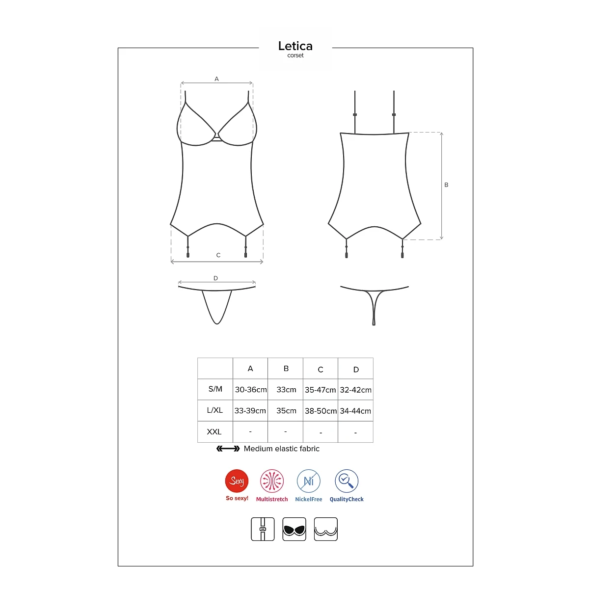 Corsage »Letica« Von Obsessive 7 Corsage »Letica« Von Obsessive – Bild 5