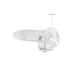 RealRock »Crystal Clear Dildo 17 Cm« Mit Hoden Und Saugnapf -JOYDIVISION Geschäft Crystal Clear Dildo 17 cm mit Hoden und Saugnapf.FF535 01 3f10