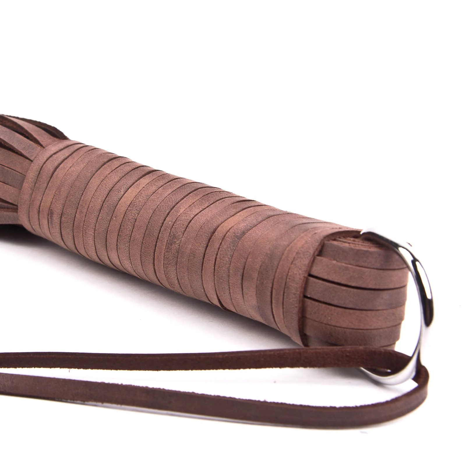 Hausmarke Dicker Flogger »Pure« Aus Weichem Rindsleder 6 Hausmarke Dicker Flogger »Pure« Aus Weichem Rindsleder – Bild 4