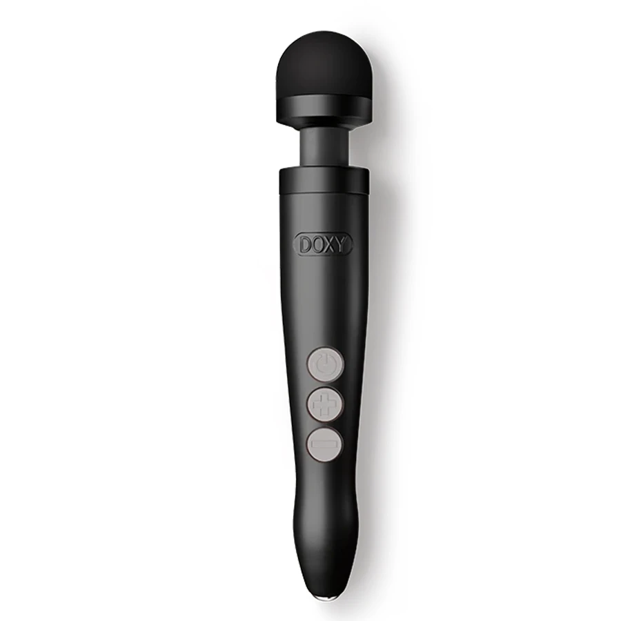 Doxy Matte Black »Die Cast 3R« Rechargeable Wand Massager 3 Doxy Matte Black »Die Cast 3R« Rechargeable Wand Massager