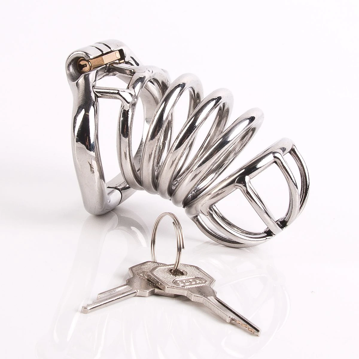 Lieblingstoys Edelstahl-Peniskäfig »Stainless Steel Chasity Cage Large« 4 Lieblingstoys Edelstahl-Peniskäfig »Stainless Steel Chasity Cage Large« – Bild 2