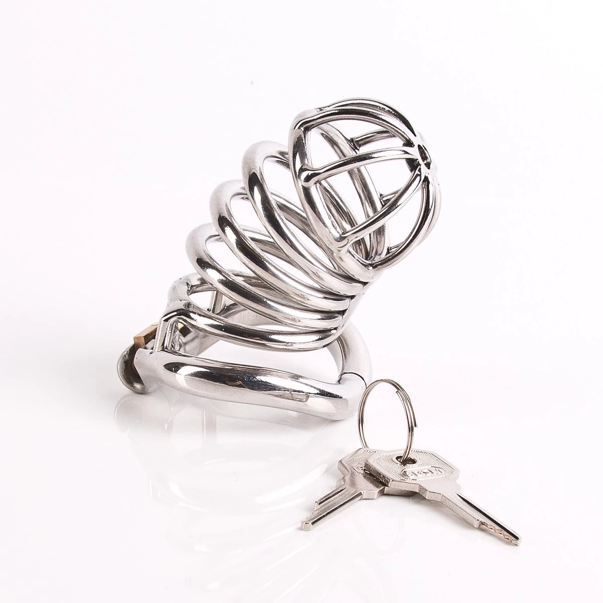 Lieblingstoys Edelstahl-Peniskäfig »Stainless Steel Chasity Cage Large« 5 Lieblingstoys Edelstahl-Peniskäfig »Stainless Steel Chasity Cage Large« – Bild 3