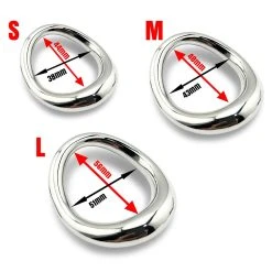 Kinky Stuff Ergonomischer Cockring Aus Edelstahl -JOYDIVISION Geschäft Ergonomischer Cockring aus Edelstahl.CR163 00 4f1