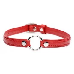 Lieblingsschmuck »Fiery Pet« O-Ring Leder-Choker-Halsband