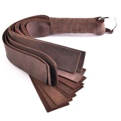 Hausmarke Flogger »Pure And Heavy« Aus Dickem Leder Mit Ledergriff