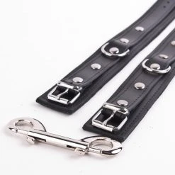 Hausmarke Fußfesseln »Pure« Schmal, Schwarzes Leder -JOYDIVISION Geschäft Fu fesseln Pure schmal schwarzes Leder.L0209 00 2f4