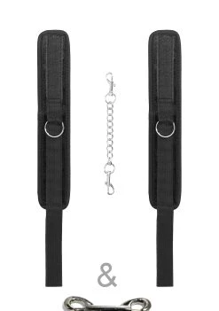 Ouch! Fußfesseln »Velvet Ankle Cuffs« Mit Klettverschluss -JOYDIVISION Geschäft Fu fesseln Velvet Ankle Cuffs mit Klettverschluss.TB036 00 2f4