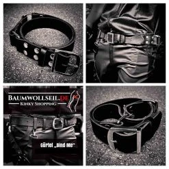 Fanartikel Gürtel »BindME« Fesselgürtel | Edition Baumwollseil.de -JOYDIVISION Geschäft Guertel BindME Fesselguertel Edition Baumwollseil de.L8001 00 2f4