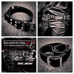 Baumwollseil.de Gürtel »BindME« Fesselgürtel Mit Doppelnutzen -JOYDIVISION Geschäft Guertel BindME Fesselguertel mit Doppelnutzen.L8065 00 4f109