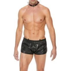 Ouch! Halsband »Deluxe Bondage Collar« Aus Leder Mit 3 D-Ringen 7 Ouch! Halsband »Deluxe Bondage Collar« Aus Leder Mit 3 D-Ringen -JOYDIVISION Geschäft Halsband Deluxe Bondage Collar aus Leder mit 3 D Ringen.L0992 00 2f12