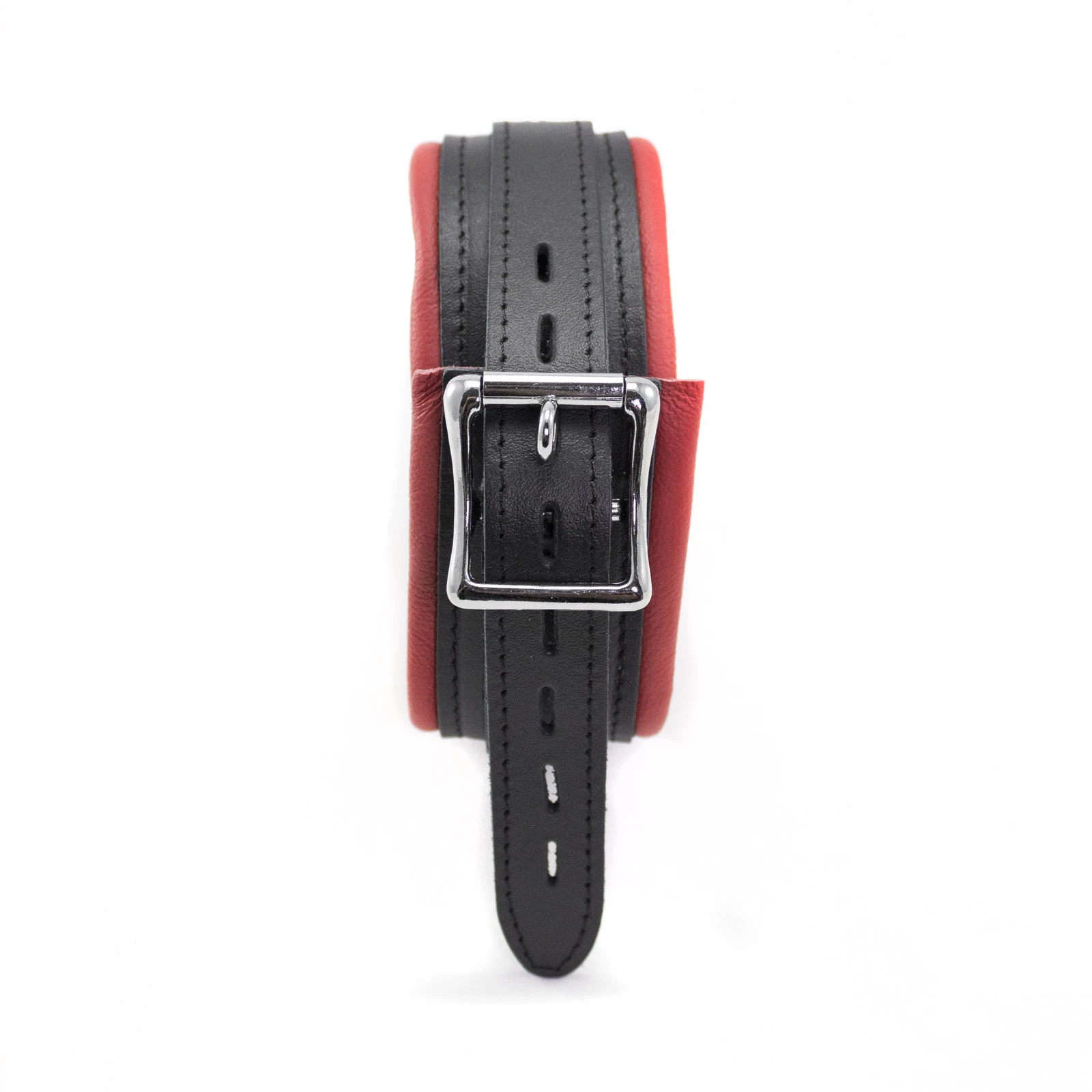 Hausmarke Halsband Leder Schmal, Abschließbar 4 Hausmarke Halsband Leder Schmal, Abschließbar – Bild 2