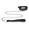 Ouch! Halsband Mit Führleine »Diamond Studded Collar With Leash« -JOYDIVISION Geschäft Halsband mit Fuehrleine Diamond Studded Collar with Leash .L0312 00 f25
