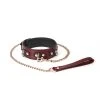 »Halsband Mit Führleine Wine Red« Aus Leder Von »LiebeSeele« -JOYDIVISION Geschäft Halsband mit Fuehrleine Wine Red aus Leder von LiebeSeele .L0402 00 f27