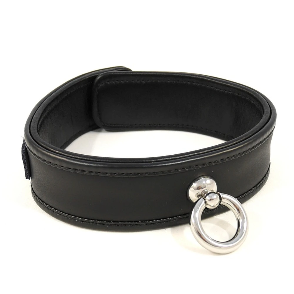 Lieblingstoys Halsband Schwarz Mit Dekorativem Ring 3 Lieblingstoys Halsband Schwarz Mit Dekorativem Ring