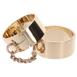 Taboom Handfesseln »Donna« Aus Goldfarbenem Metall