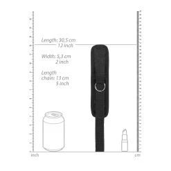 Ouch! Handfesseln »Velvet Wirst Cuffs« Mit Klettverschluss -JOYDIVISION Geschäft Handfesseln Velvet Wirst Cuffs mit Klettverschluss.TB035 00 4f4