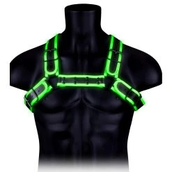 Ouch! Harness »Bulldog« | Glow In The Dark