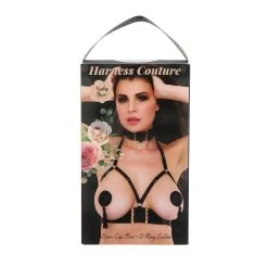 Lieblingsteile Harness Couture »Kinky Diva« Open Cup BH Und O-Ring-Collar -JOYDIVISION Geschäft Harness Couture Kinky Diva Open Cup BH und O Ring Collar.T0070 01 4f26