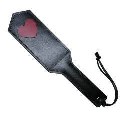 Hausmarke Herz-Paddel Aus Leder