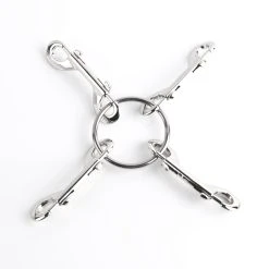 Baumwollseil.de Hogtie-Connector Aus 4 Doppelkarabinern