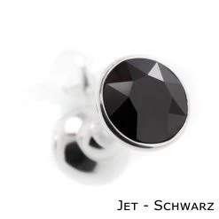 Steelgood! Jewel Plugs Mit Straßstein