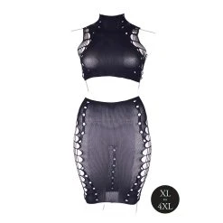 Le Desir Le Désir Top Mit Rock »Turtleneck Crop Top And Skirt« -JOYDIVISION Geschäft Le Desir Top mit Rock Turtleneck Crop Top and Skirt .T0305 01 4f4