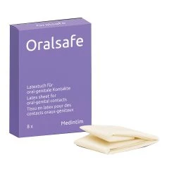 Lieblingstoys Lecktücher »Oralsafe Latextuch« Erdbeer-Aroma