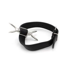 Pure BDSM Leder-Halsband Mit Verstellbaren Doppelpins 10 Pure BDSM Leder-Halsband Mit Verstellbaren Doppelpins -JOYDIVISION Geschäft Leder Halsband mit verstellbaren Doppelpins.DI010 01 3f25